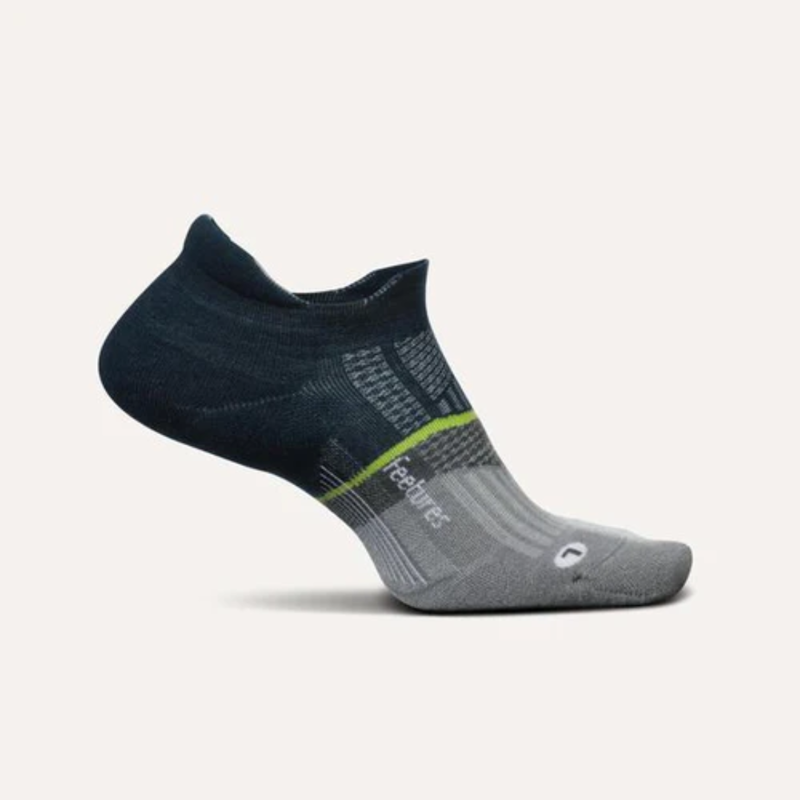 Feetures Merino 10 Ultralight No Show Tab Socks  Nebula Navy-5